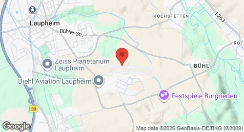 Map of Laupheim Air Base