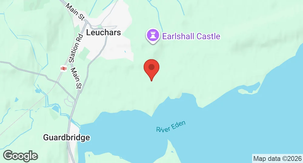 Map of Leuchars Station