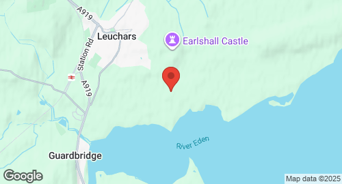 Map of Leuchars Station