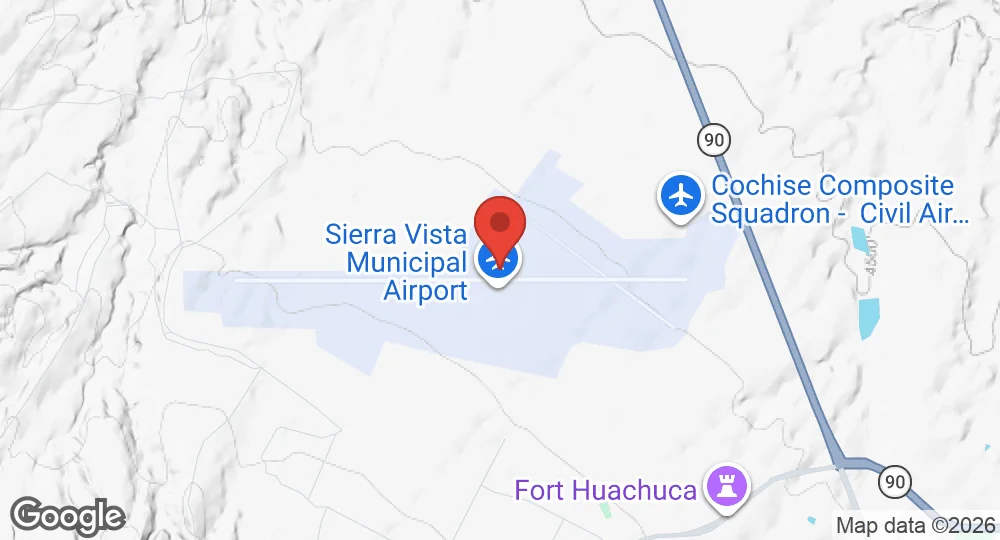 Map of Libby Army Airfield