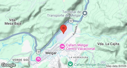 Map of Lieutenant Colonel Luis F. Pinto Parra Air Base
