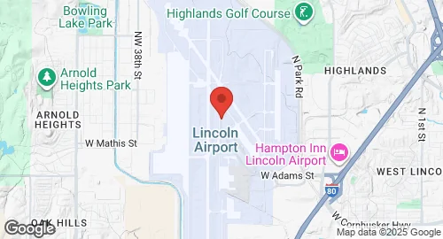 خريطة Lincoln Air National Guard Base