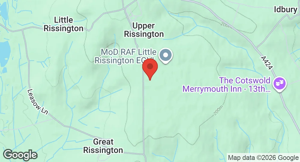 Map of Little Rissington Airfield