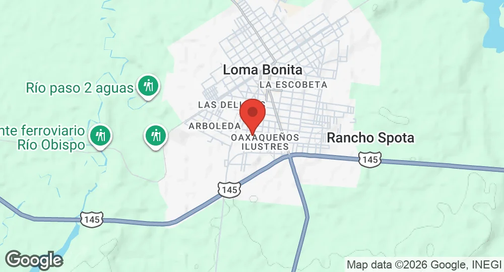 Map of Loma Bonita Air Force Station