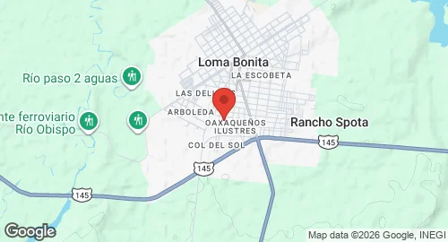Map of Loma Bonita Air Force Station