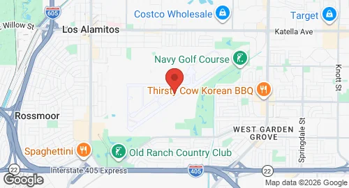 Map of Los Alamitos Army Airfield