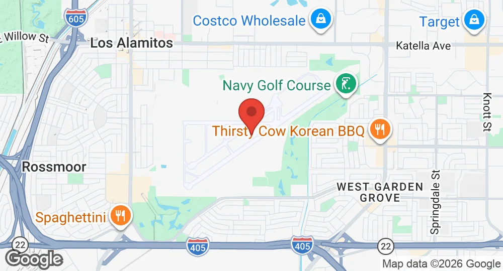 Map of Los Alamitos Army Airfield