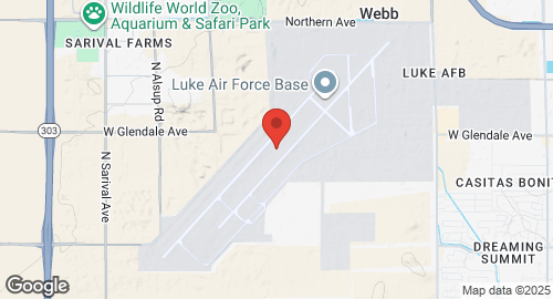 Mapa de Luke Air Force Base