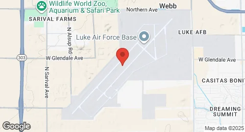 خريطة Luke Air Force Base