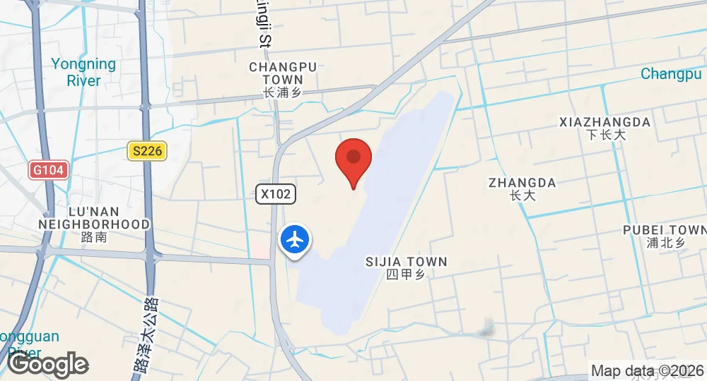 Map of Luqiao Air Base