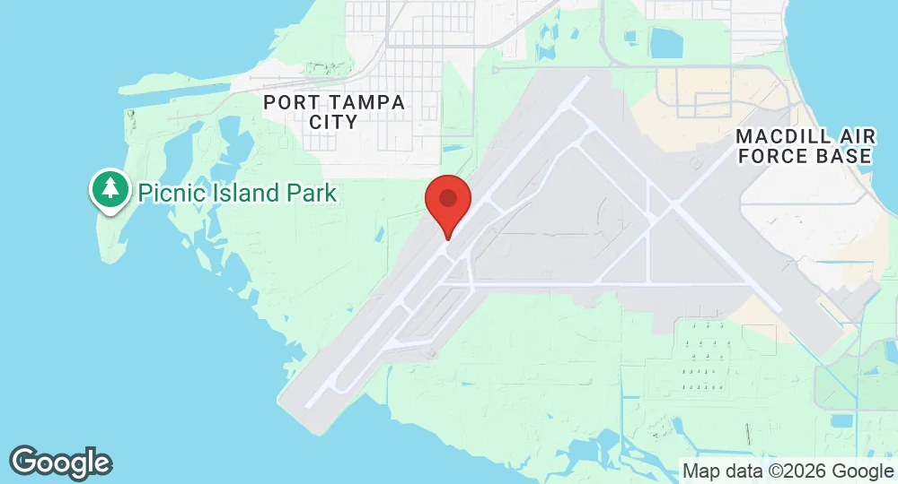 Map of MacDill Air Force Base