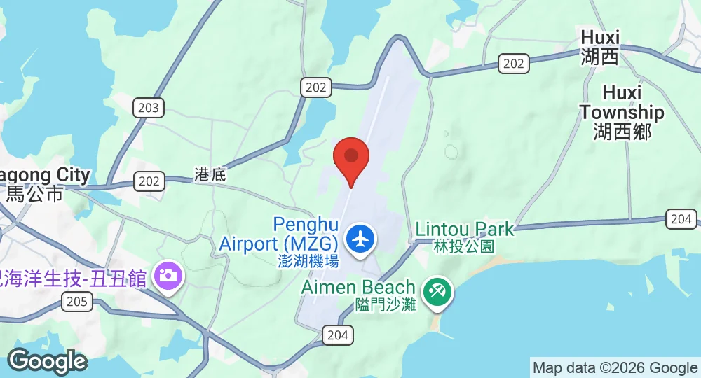 Map of Magong Air Base