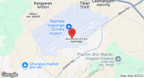 Mapa de Maharajpur AFS