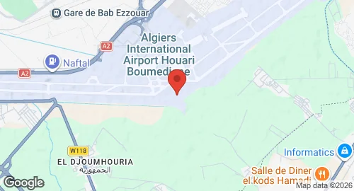 Map of Maison Blanche