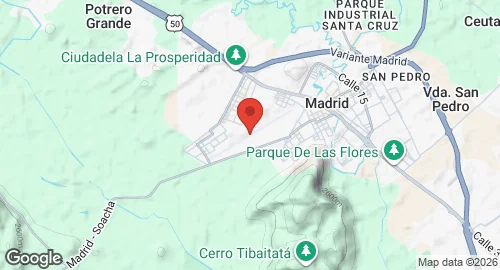 Map of Major Justino Mariño Cuesto Air Base