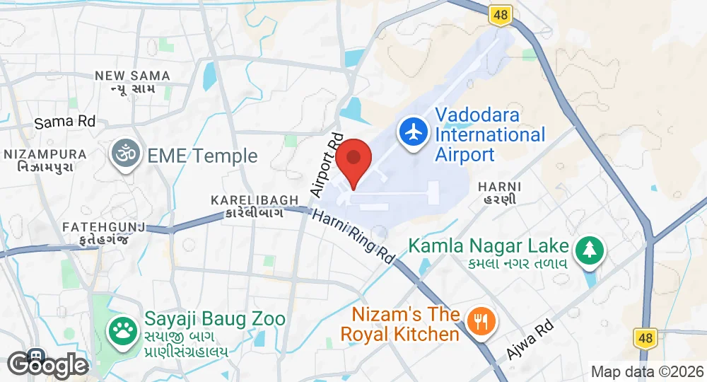 Map of Makarpura AFS