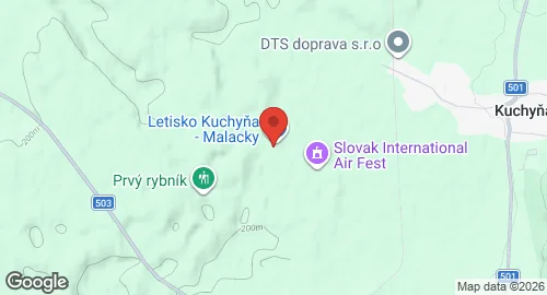 Map of Malacky Air Base