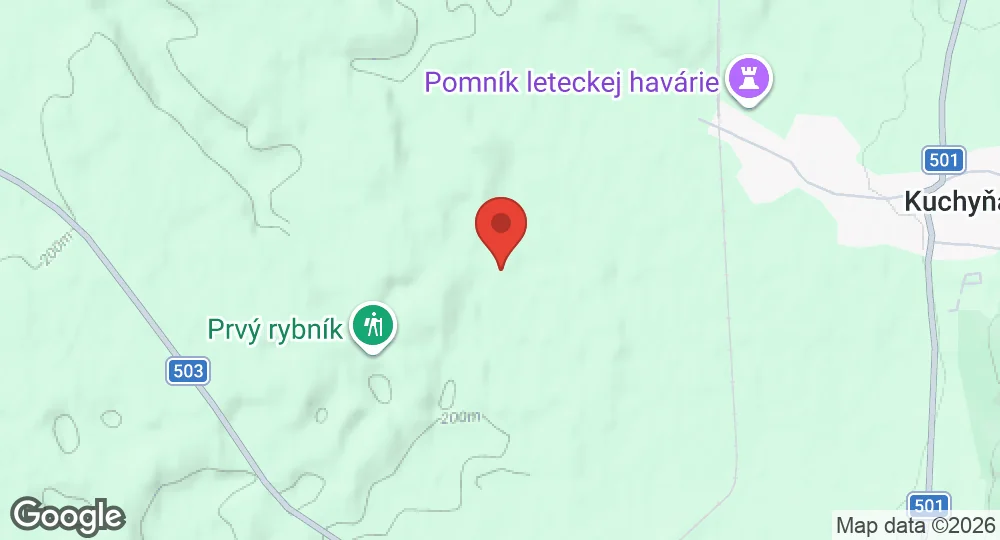 Map of Malacky Air Base