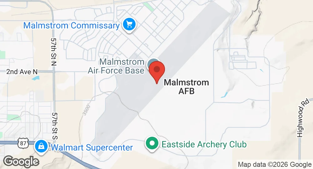 Map of Malmstrom Air Force Base