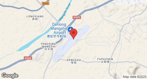 Mapa de Mangshi Air Base