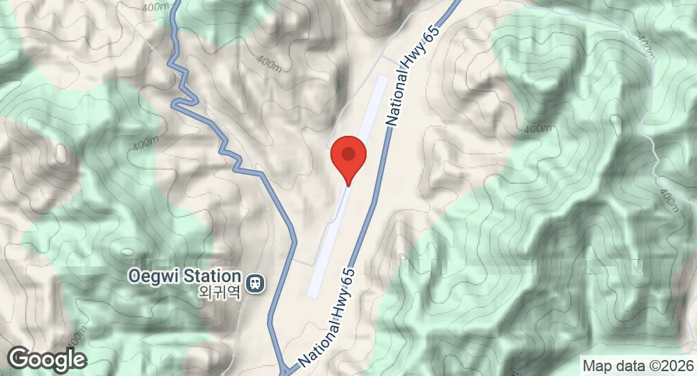 Map of Manpo Airport