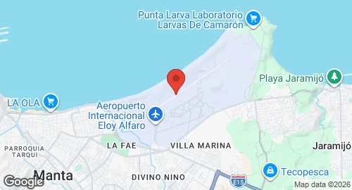 Map of Eloy Alfaro Air Base