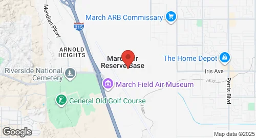 خريطة March Joint Air Reserve Base