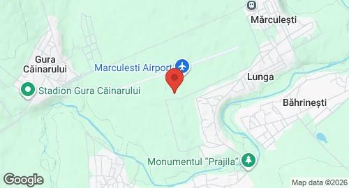 Map of Mărculești Air Force Base