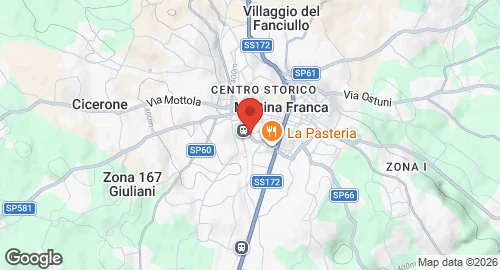 Map of Martina Franca Air Base