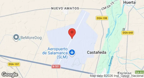 Map of Matacán Air Base