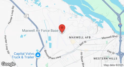 خريطة Maxwell Air Force Base