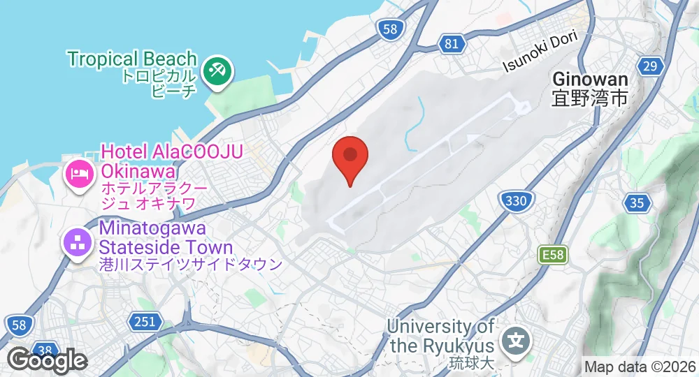 Map of MCAS Futenma