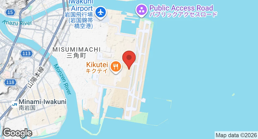 Map of MCAS Iwakuni