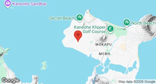 Map of MCAS Kaneohe Bay