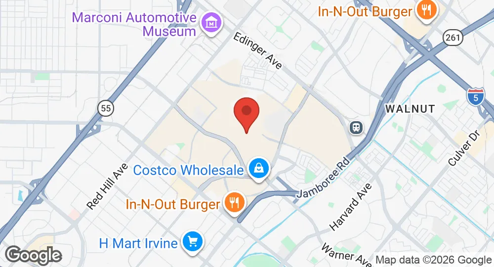 Map of Marine Corps Air Station Tustin