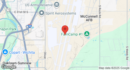 Mapa de McConnell Air Force Base