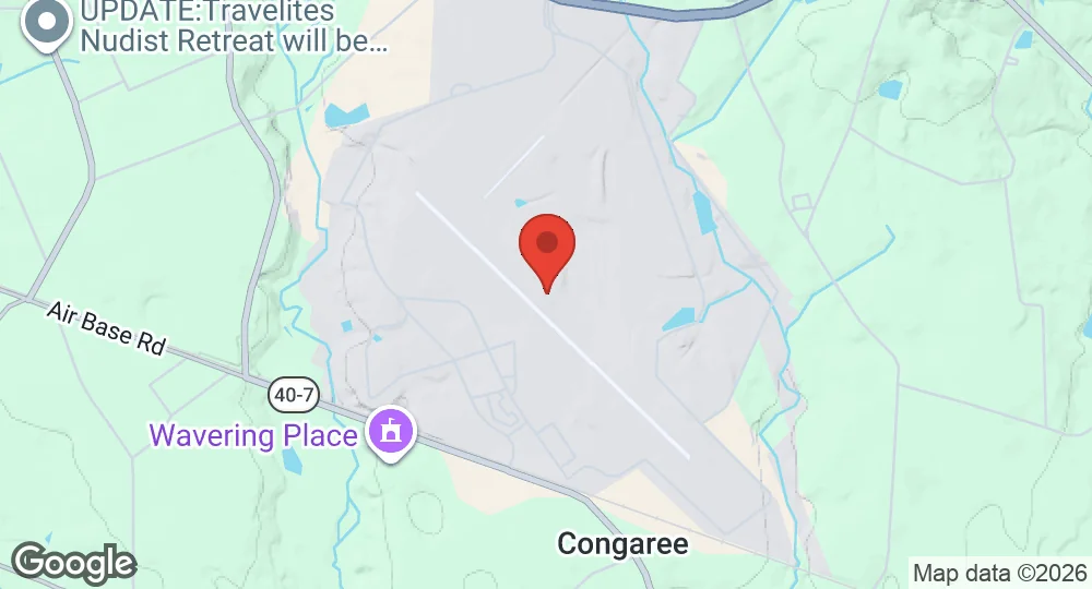 Map of McEntire Joint National Guard Base