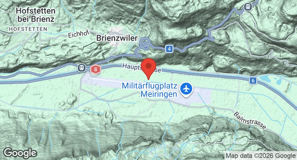 Map of Meiringen Air Base