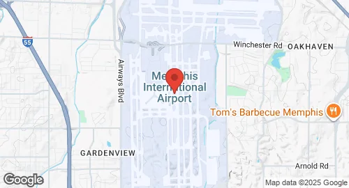 خريطة Memphis Air National Guard Base