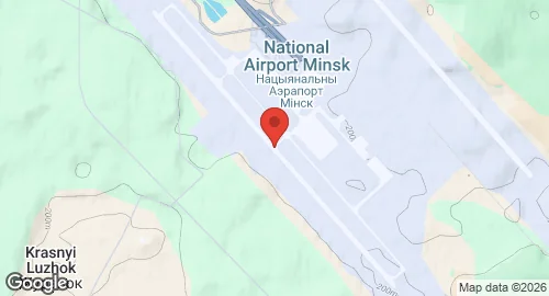 Map of Minsk National Airport