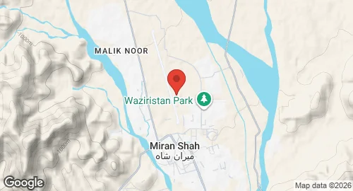 Map of Miranshah Airfield