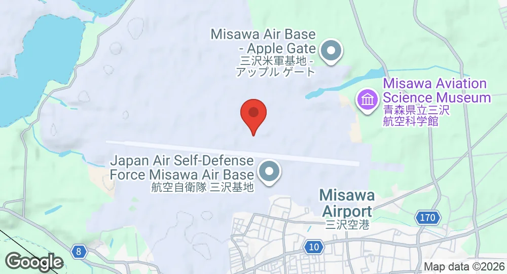 Map of Misawa Air Base