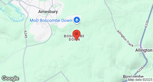 Map of MOD Boscombe Down