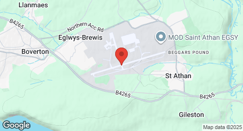 Map of MOD St. Athan