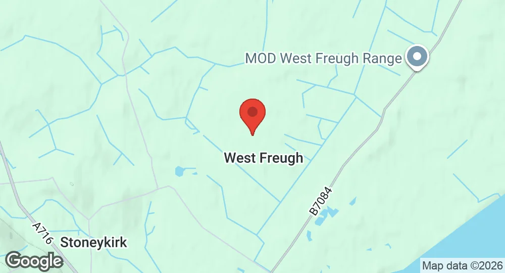 Map of MOD West Freugh