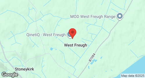 Map of MOD West Freugh