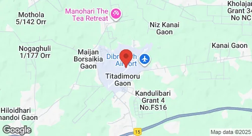 Mapa de Mohanbari AFS