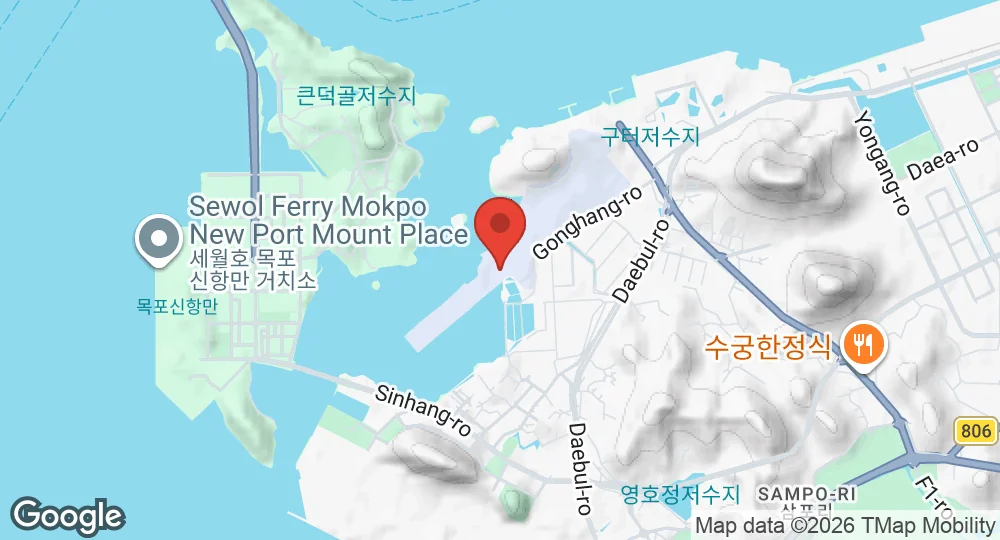 Map of Mokpo Air Base