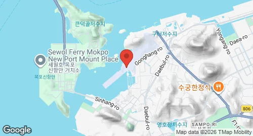 Map of Mokpo Air Base