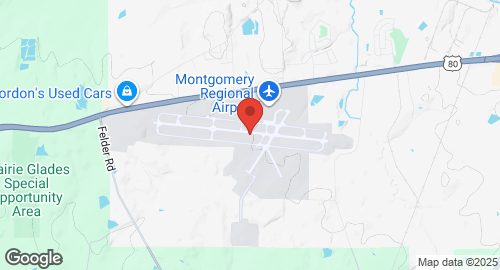 Mapa de Montgomery Air National Guard Base